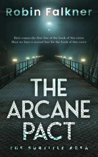 2D view of Premade Mystery & Thriller & Suspense Book Cover - Outer Space