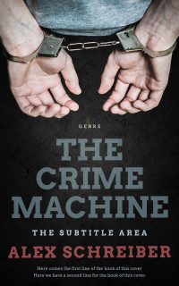 2D view of Premade Mystery & Thriller & Suspense Book Cover - Silk