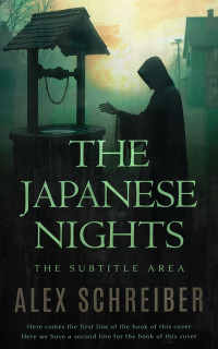 2D view of Premade Mystery & Thriller & Suspense Book Cover - Racing Green