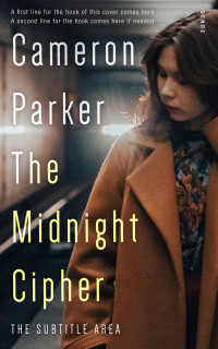 2D view of Premade Mystery & Thriller & Suspense Book Cover - Taupe