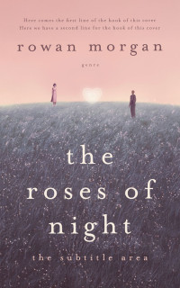 2D view of Premade Romance Book Cover - Mortar