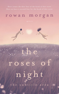 2D view of Premade Romance Book Cover - Thatch