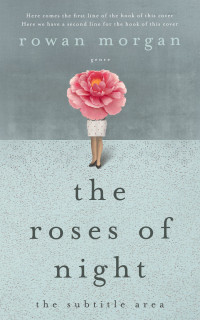 2D view of Premade Literary Fiction Book Cover - Tower Gray