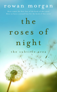 2D view of Premade Nature Book Cover - Downy