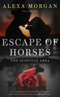 2D view of Premade Romance Book Cover - Dune