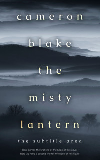 2D view of Premade Nature Book Cover - Outer Space