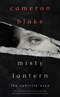 2D view of Premade Mystery & Thriller & Suspense Book Cover - Cloudy