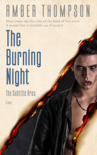 2D view of Premade Mystery & Thriller & Suspense Book Cover - Stark White