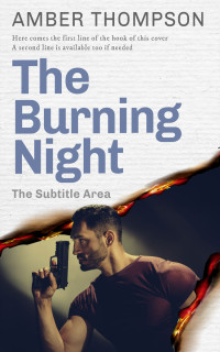 2D view of Premade Mystery & Thriller & Suspense Book Cover - Steel Gray