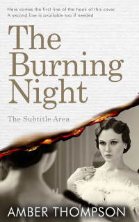 2D view of Premade Mystery & Thriller & Suspense Book Cover - Birch