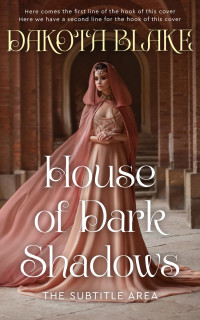 2D view of Premade Fantasy Book Cover - Metallic Bronze