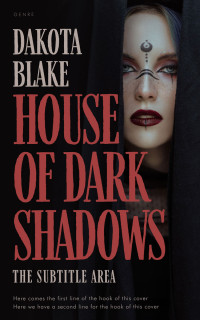 2D view of Premade Horror Book Cover - Cod Gray