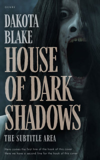 2D view of Premade Horror Book Cover - Bunker
