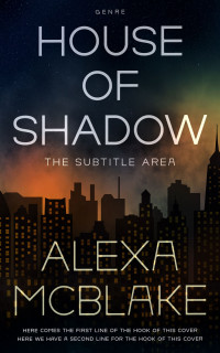 2D view of Premade Mystery & Thriller & Suspense Book Cover - Woodsmoke