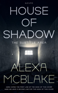 2D view of Premade Mystery & Thriller & Suspense Book Cover - Bunker
