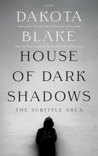 2D view of Premade Mystery & Thriller & Suspense Book Cover - Silver