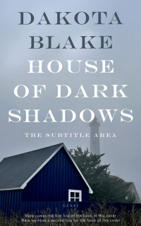 2D view of Premade Mystery & Thriller & Suspense Book Cover - Cadet Blue