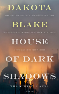 2D view of Premade Mystery & Thriller & Suspense Book Cover - Sand Dune