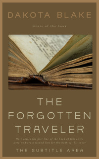 2D view of Premade Historical Book Cover - Yellow Metal