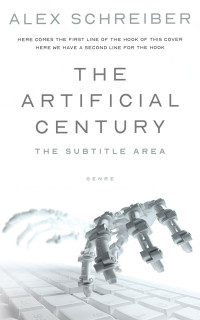 2D view of Premade Business Book Cover - Iron