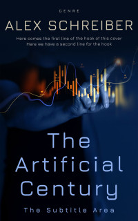 2D view of Premade Business Book Cover - Black Pearl