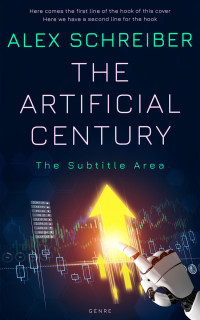 2D view of Premade Science Fiction Book Cover - Ebony