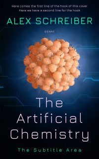 2D view of Premade Science Fiction Book Cover - Burning Sand