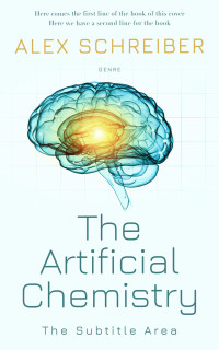 2D view of Premade Science Fiction Book Cover - Aqua Spring