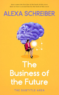 2D view of Premade Business Book Cover - Bright Sun