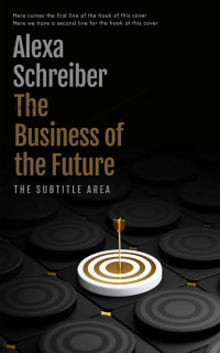 2D view of Premade Business Book Cover - Cod Gray