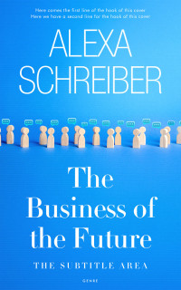 2D view of Premade Self-Improvement & Self-Help Book Cover - Dodger Blue