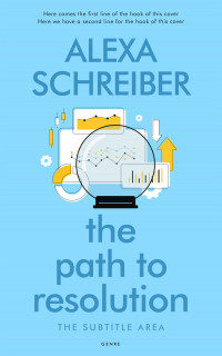 2D view of Premade Self-Improvement & Self-Help Book Cover - Malibu