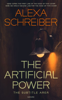 2D view of Premade Mystery & Thriller & Suspense Book Cover - Thunder