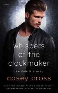 2D view of Premade Mystery & Thriller & Suspense Book Cover - Cod Gray