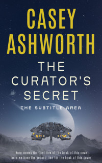 2D view of Premade Science Fiction Book Cover - Cloud Burst