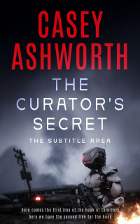 2D view of Premade Science Fiction Book Cover - Charade