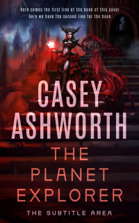 2D view of Premade Fantasy Book Cover - Night Rider