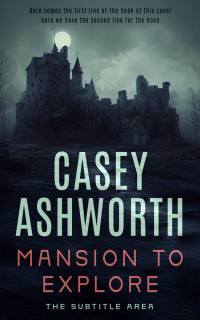 2D view of Premade Mystery & Thriller & Suspense Book Cover - Vulcan