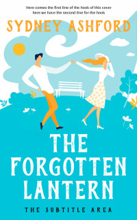 2D view of Premade Romance Book Cover - Robin's Egg Blue