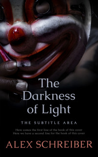 2D view of Premade Mystery & Thriller & Suspense Book Cover - Cod Gray