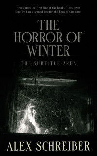 2D view of Premade Mystery & Thriller & Suspense Book Cover - Woodsmoke