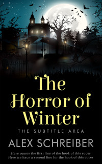 2D view of Premade Mystery & Thriller & Suspense Book Cover - Tana