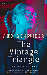 2D view of Premade Literary Fiction Book Cover - Bleached Cedar