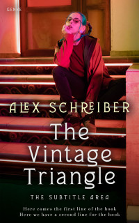 2D view of Premade Mystery & Thriller & Suspense Book Cover - New York Pink