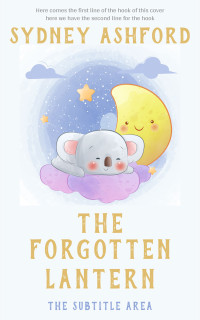 2D view of Premade Children's Book Cover - Catskill White