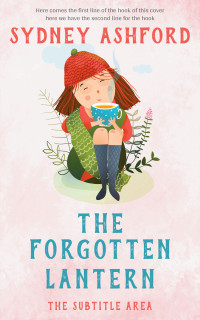 2D view of Premade Children's Book Cover - Dawn Pink