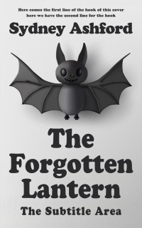 2D view of Premade Children's Book Cover - Quill Gray