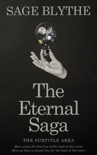 2D view of Premade Surreal Book Cover - Heavy Metal