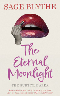 2D view of Premade Chick Lit Book Cover - Satin Linen