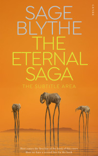 2D view of Premade Surreal Book Cover - Ochre